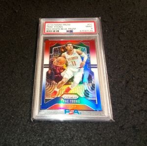 2019 Panini Prizm Trae Young Red White Blue PSA 9